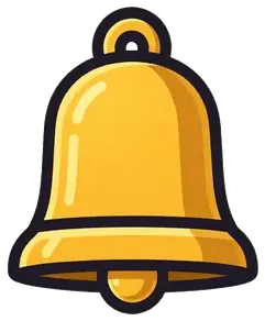 A yellow bell