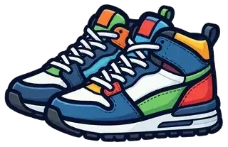 A pair of sneakers